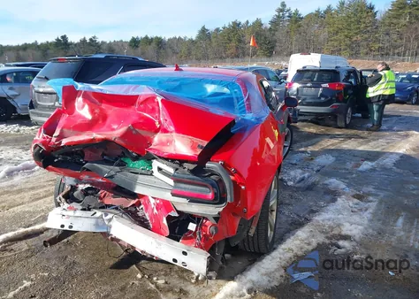 2016 Dodge Challenger Sxt из США, поврежденный, VIN 2C3CDZAG0GH158494